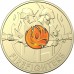 AUSTRALIA 2020 . TWO 2 DOLLAR . FIREFIGHTERS . COLOURED COIN ON CARD . NO C MINT MARK